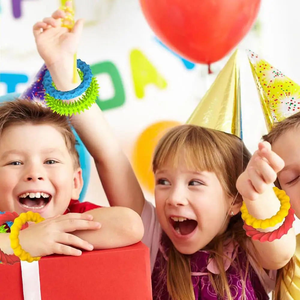 Kids Sensory Bracelets Toddler Texture Calming Sensory Bracelets Sensory Stretchy Bracelets Suitable For Toddler Children