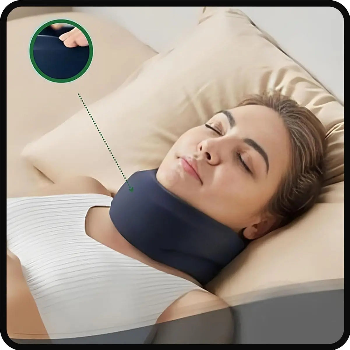 Neuleben Snooze Neck Support – Ergonomic Neck Pillow