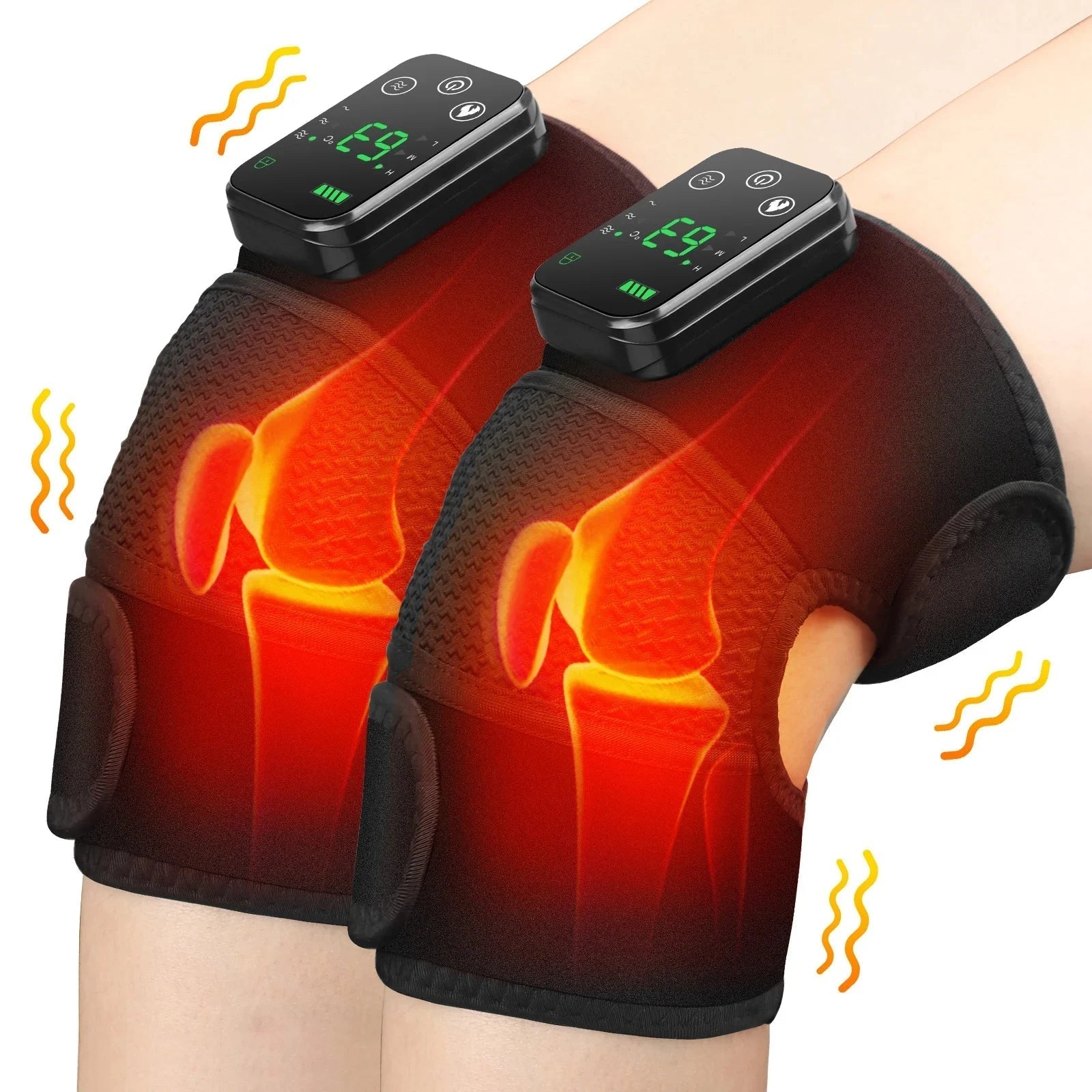 Electric Vibration Heating Massager for Shoulder, Knee & Elbow