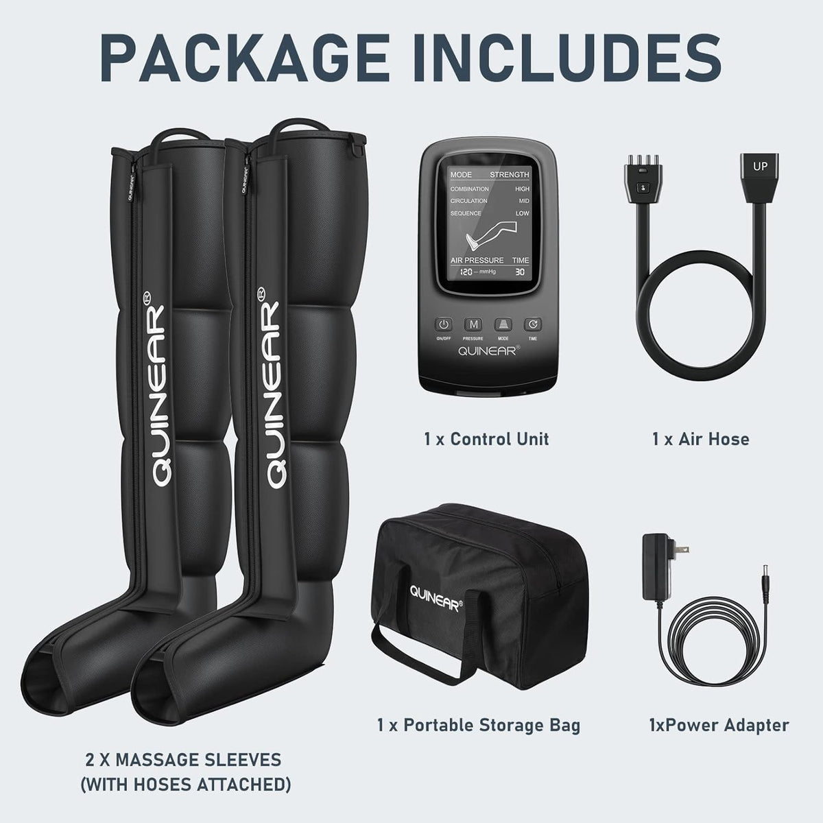Professional Sequential Air Compression Therapy System