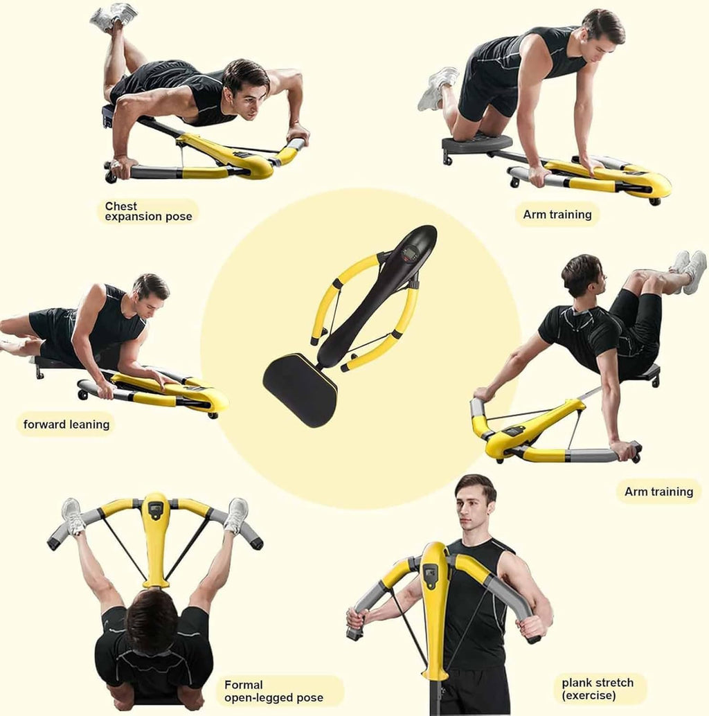 4-in-1 Core Trainers Dragonfly Rowing Machine