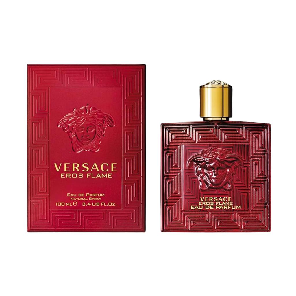 VERSACE EROS FLAME Eau de Parfum Spray for Men 3.4 Oz / 100 ml – Brand New In Box