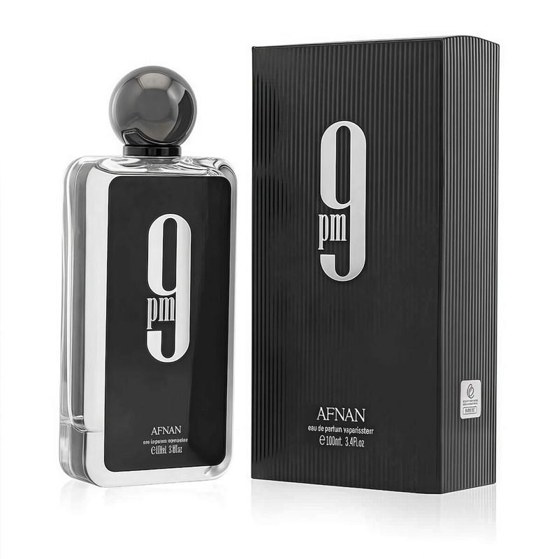 Afnan 9 PM Eau de Parfum for Men 3.4 oz / 100ml – Long Lasting Luxury Fragrance | USA Seller