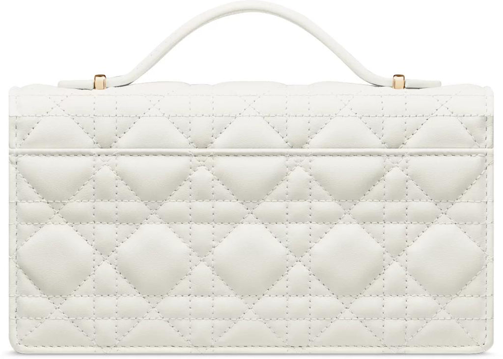 My Dior Mini Bag Latte Cannage Lambskin