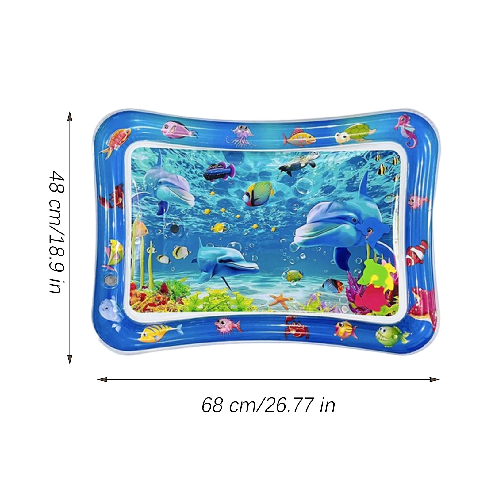 Sensory Water Play Mat for Cats Water Sensory Pad Thickened Water Sensory Playmat Pet Play Sensory Toy Water Sensory Pad