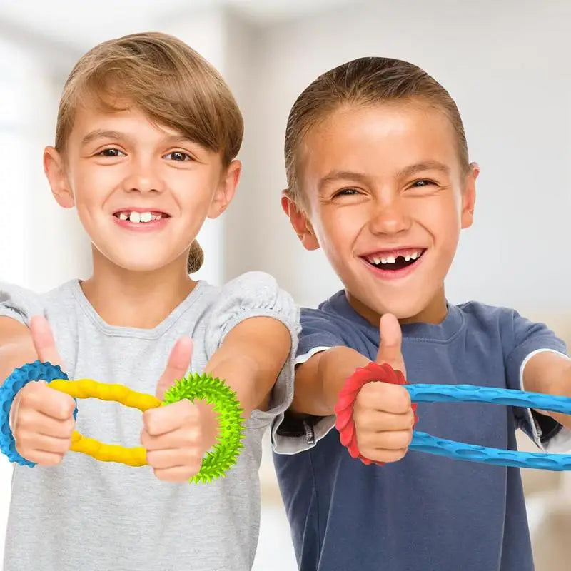 Kids Sensory Bracelets Toddler Texture Calming Sensory Bracelets Sensory Stretchy Bracelets Suitable For Toddler Children