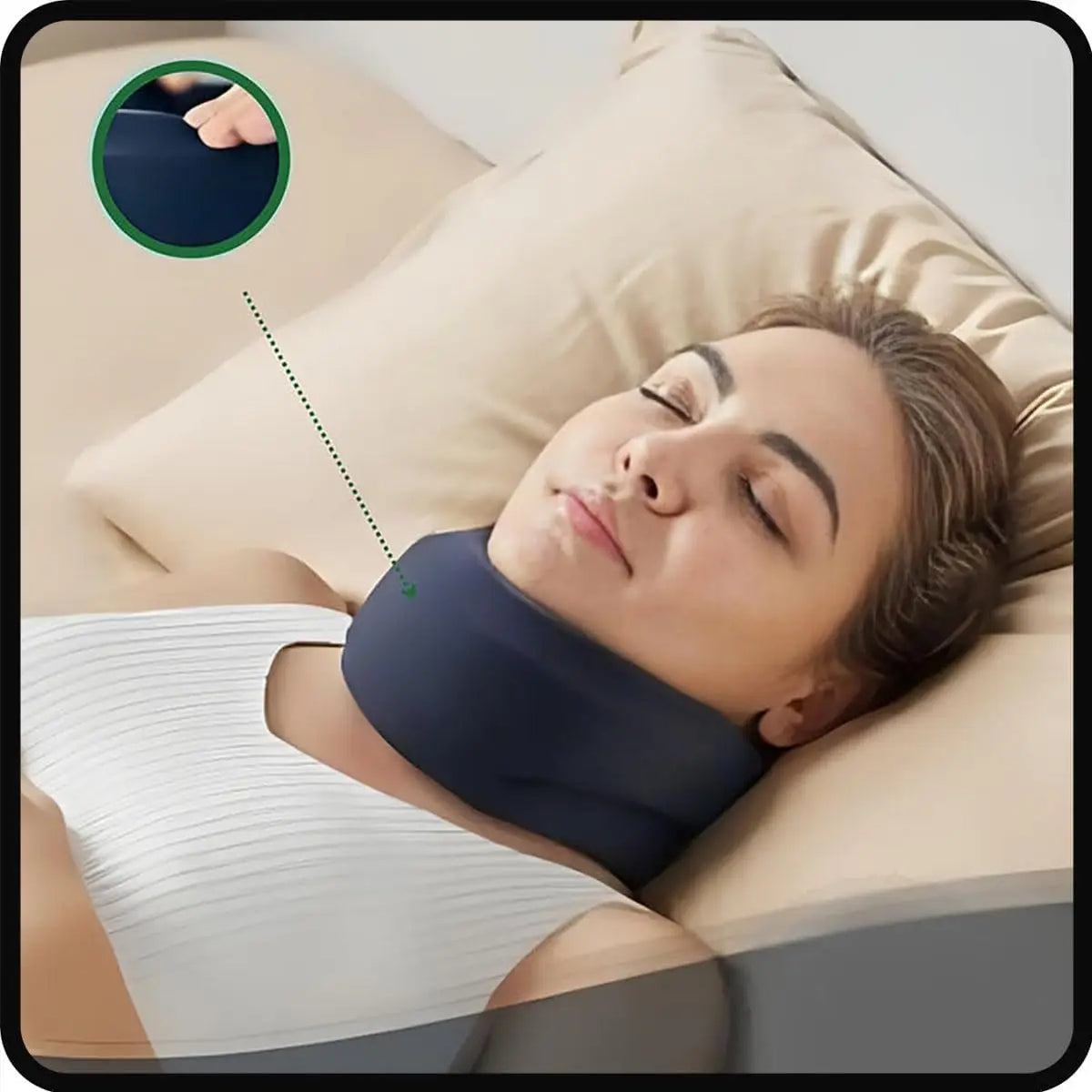 Neuleben Snooze Neck Support – Ergonomic Neck Pillow