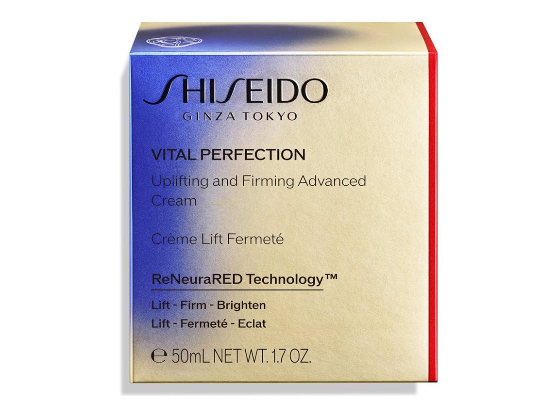 Shiseido Vital Perfection Uplifting & Firming Face Cream 1.7 oz / 50mL Anti-Aging Moisturizer for Firmer, Brighter Skin