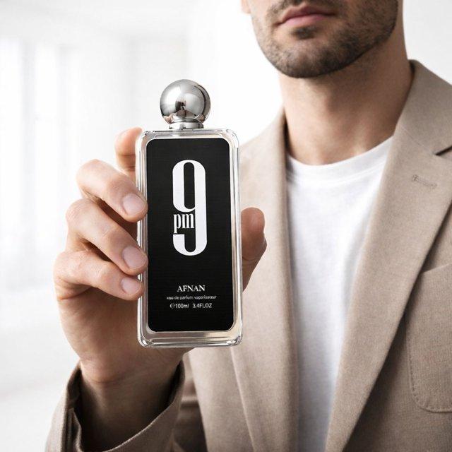 Afnan 9 PM Eau de Parfum for Men 3.4 oz / 100ml – Long Lasting Luxury Fragrance | USA Seller