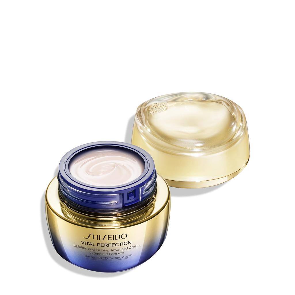 Shiseido Vital Perfection Uplifting & Firming Face Cream 1.7 oz / 50mL Anti-Aging Moisturizer for Firmer, Brighter Skin
