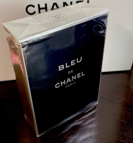 BLEU de CHANEL Eau de Toilette Spray for Men 3.4 Oz / 100 ml